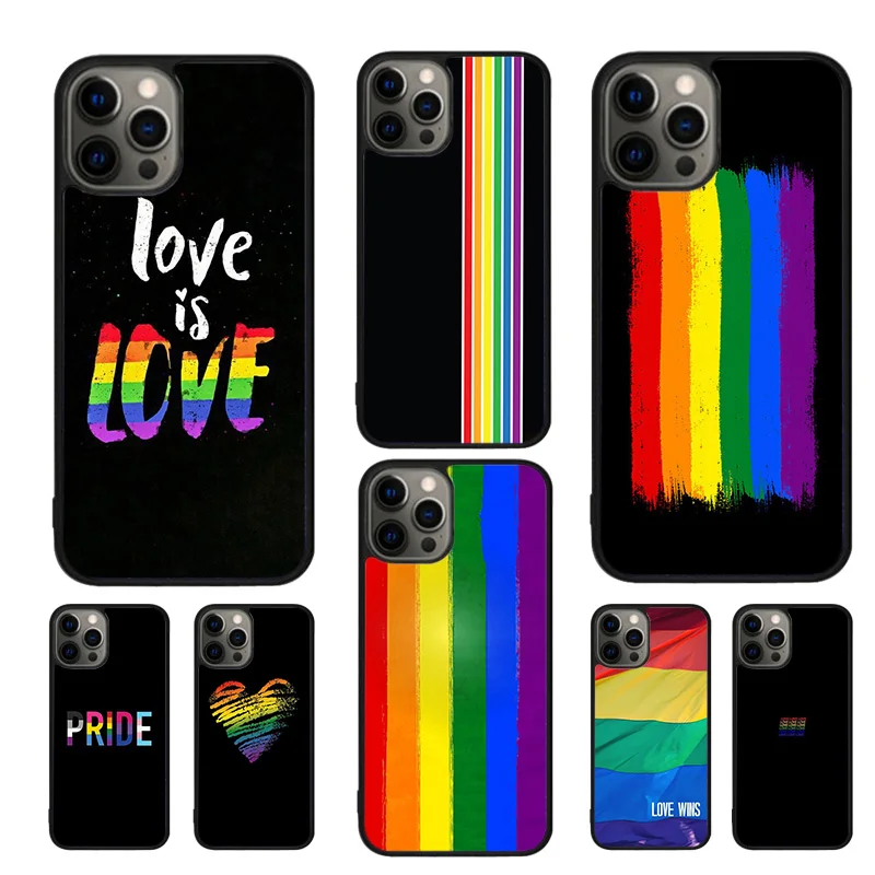 Чехлы для мобильных телефонов с радужным флагом ЛГБТ-геи-прайд для ...
