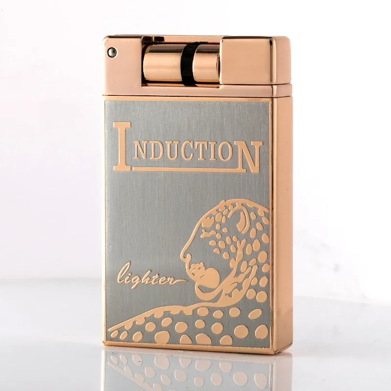 Новинка электронная Индукционная металлическая ветрозащитная Бутановая