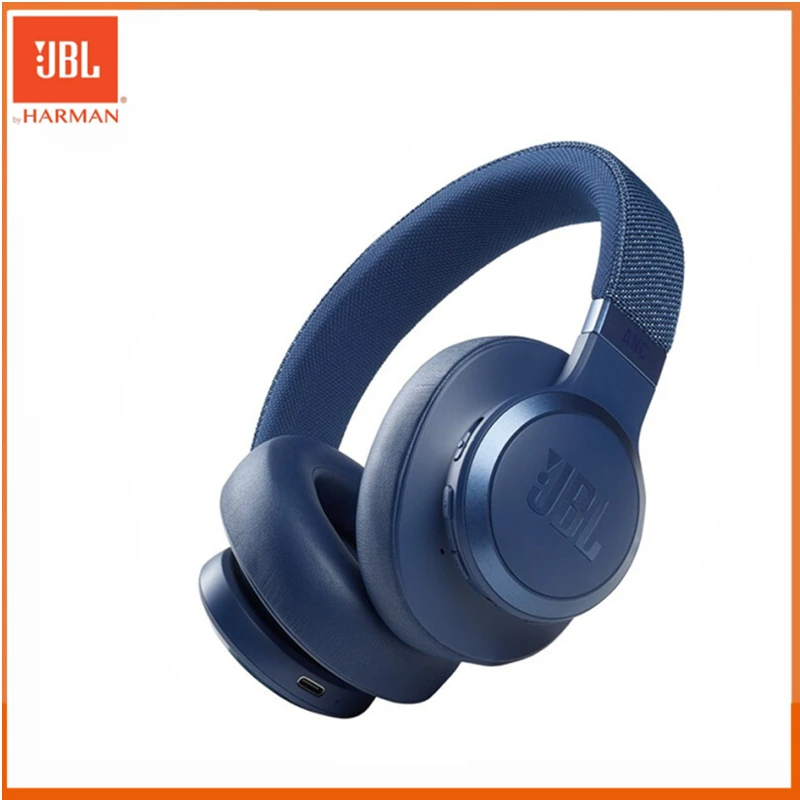 

Беспроводные Bluetooth-наушники JBL LIVE 660NC, музыкальная игровая Спортивная гарнитура с чистыми басами, наушники с длительным сроком службы батаре...