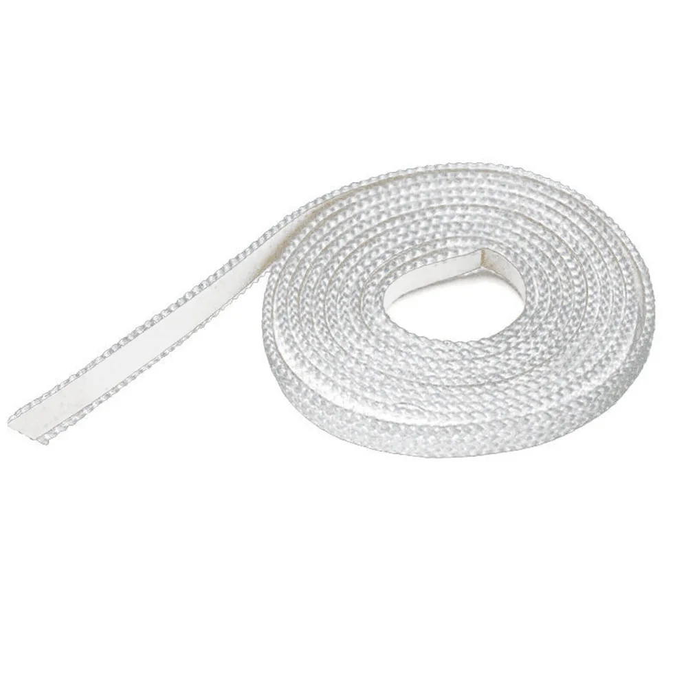 

Glass Seal Flat Stove Rope Flexible Functional High Temperature Resistance 10mm Width 200/250/300/400cm Length