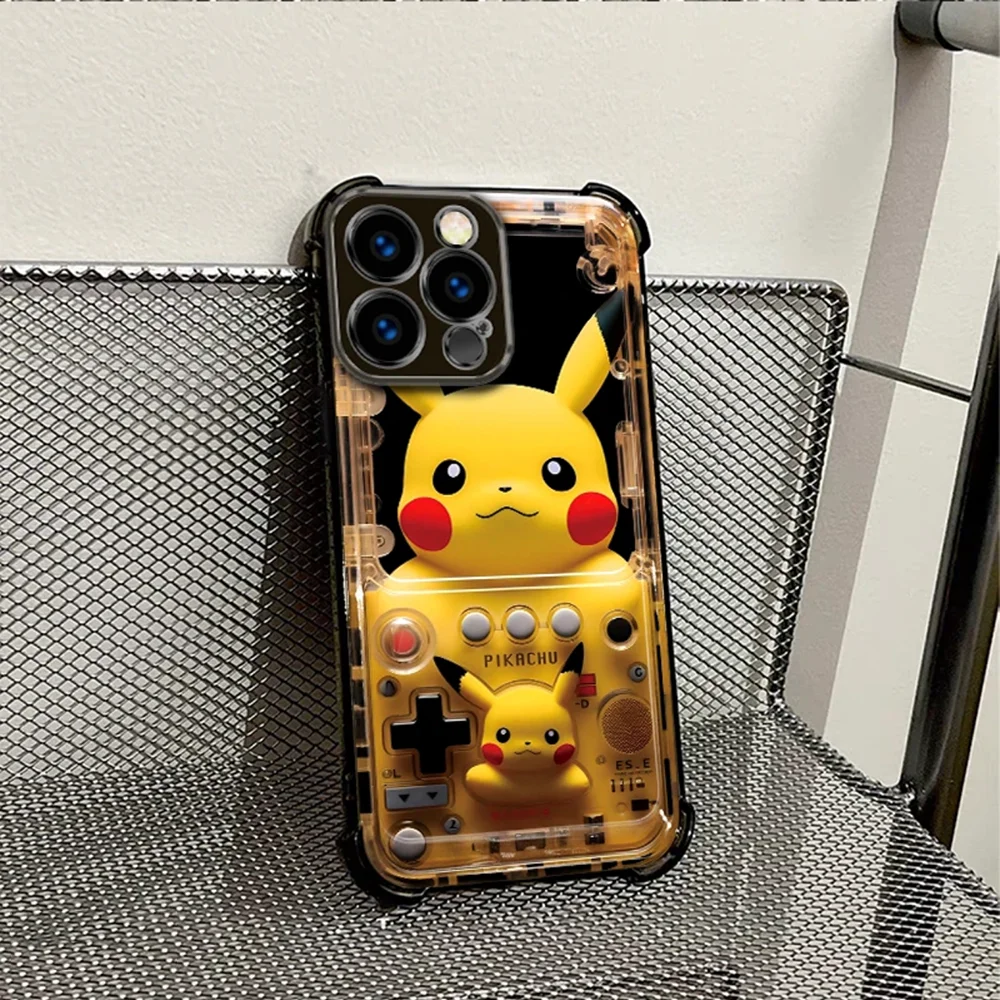 Чехол для телефона с покрытием Pokémon Pikachus Building Blocks Infinix Hot 40i 30i 10s Play Smart 9 8 7 Note 40 Spark