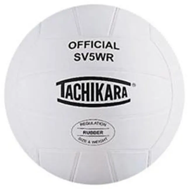 

SV5WR Top-Grade Rubber Volleyball, White
