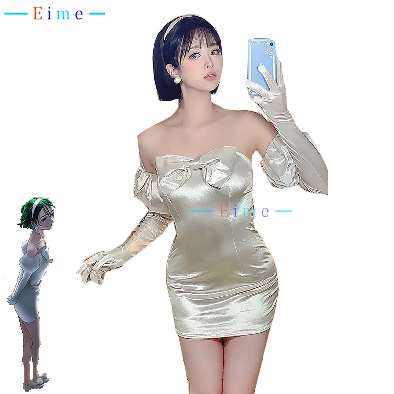 Костюм для косплея аниме &quotинопланетянин&quot женское милое белое платье модная