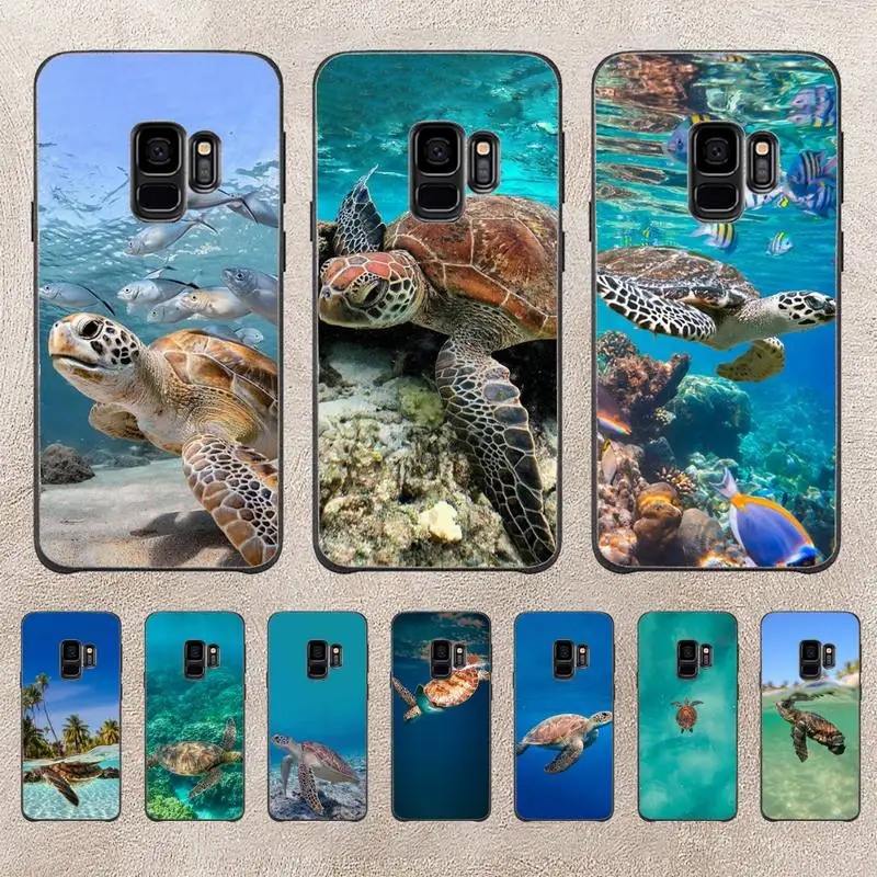 

Ocean Sea Turtle Phone Case For Samsung Note 8 9 10 20 Case For Note10Pro 10lite 20ultra M20 M31 Funda Case