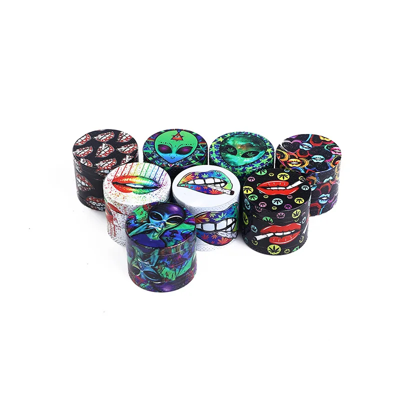 

40MM 4-Piece Herb Grinder Cartoon Design Grinder