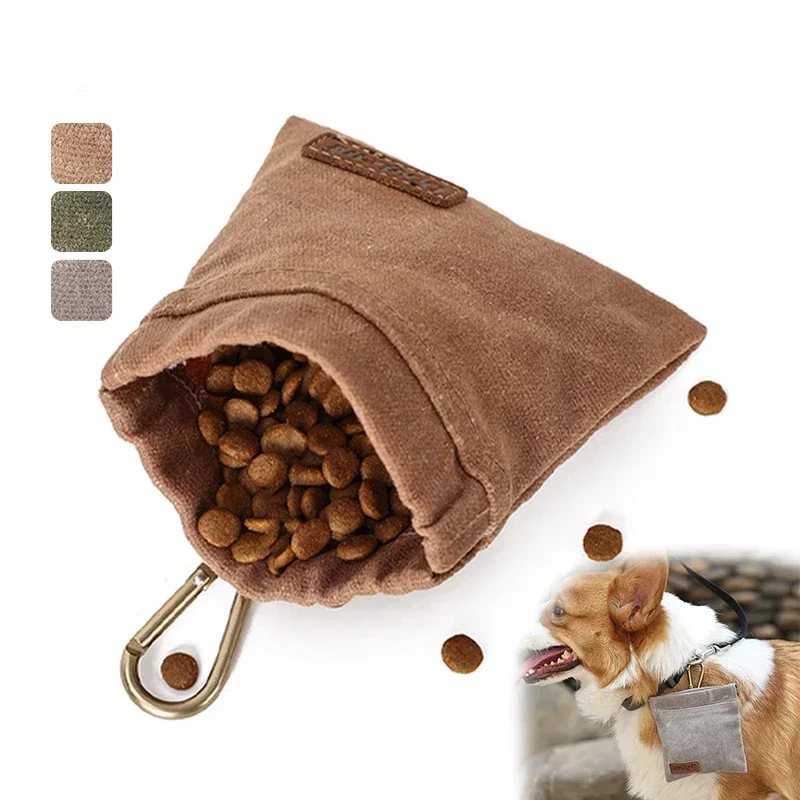 Портативная поясная сумка для дрессировки собак закусок кормления домашних