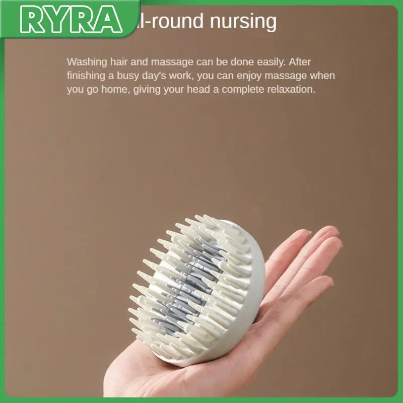 

Шампунь для укрепления и здоровых корней волос, Массажная щетка, щетка для шампуня, улучшает циркуляцию кожи головы и крови, с антенной