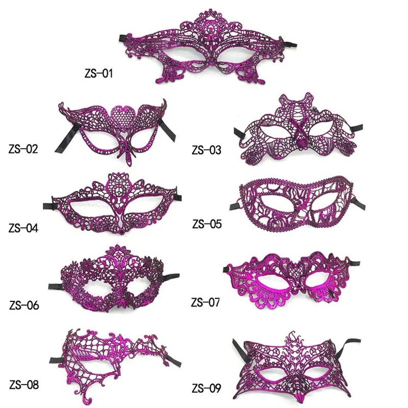 

1 Piece Halloween Cosplay And Party Lace Eye Mask Sexy Lady Cutout Eye Mask For Masquerade Party Fancy Dress Costume