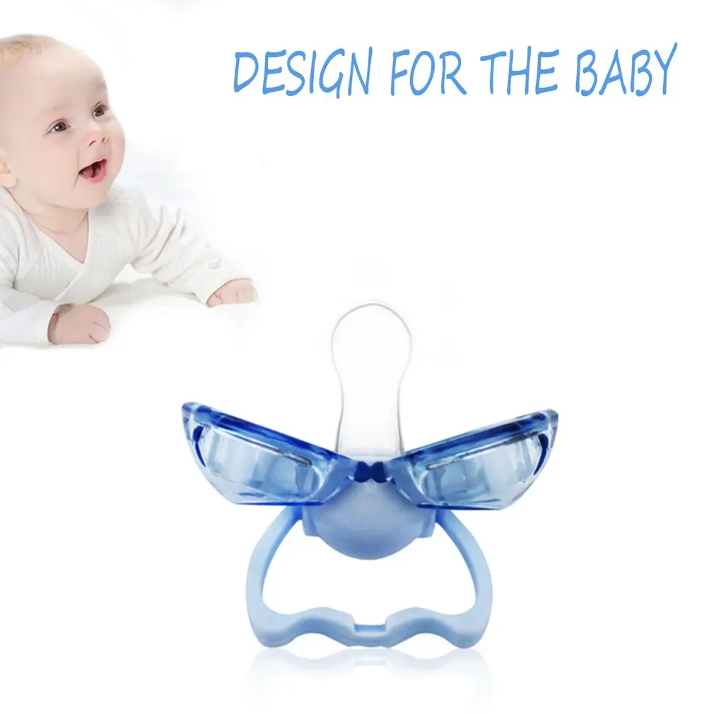 

0-6 Months Thumb Baby Pacifier Infant Kids Baby Dustproof Orthodontic Dummy Pacifier Silicone Teat Nipple Soother