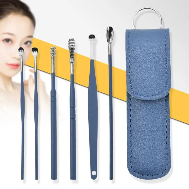 

Ear Cleaner Wax Removal Tool Stainless Steel Ear Wax Pickers Kit Ear Care Ear Cleaning Tool Ears Spoon Health Care Earpick