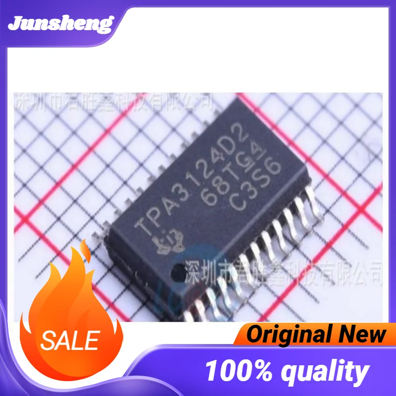 

1-200 шт. (ИС), новый оригинальный электронный компонент TPA3124D2PWPR TPA3124D2 TSSOP24