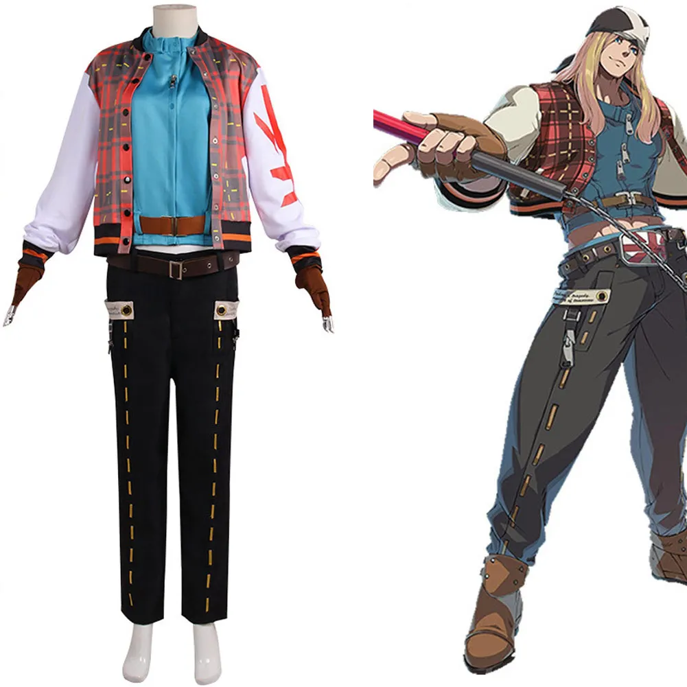 

Axl Low Cosplay Anime Costume Game Guilty Cos Gear Outfits For Adult Man Woman Halloween Carnival Party Disguise Suit