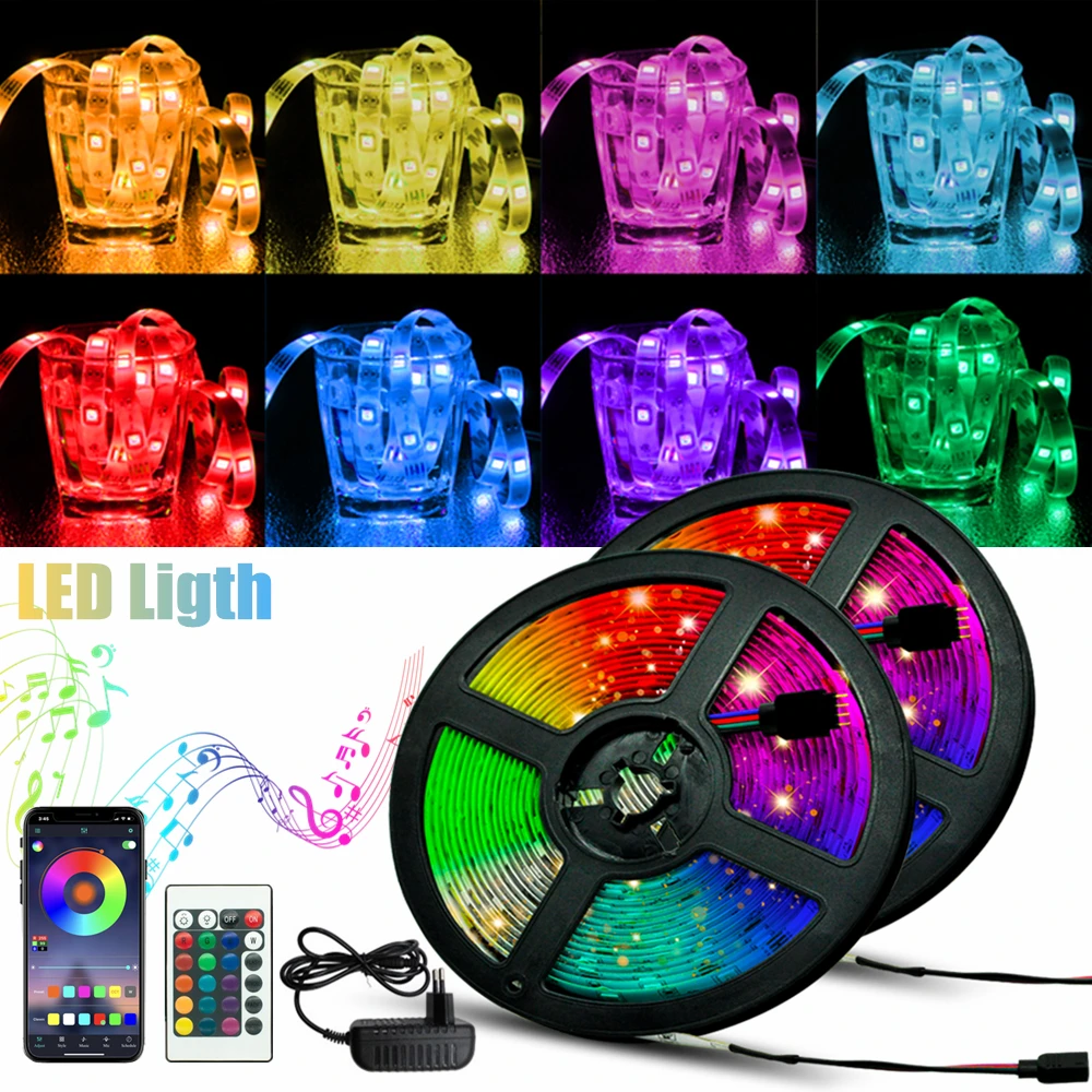 Фото Светодиодная лента STTL по заводской цене, умная, 5В USB, SMD 5050, 4м, 120 светодиодов, управление через приложение, RGB, для телевизоров разного размера №4