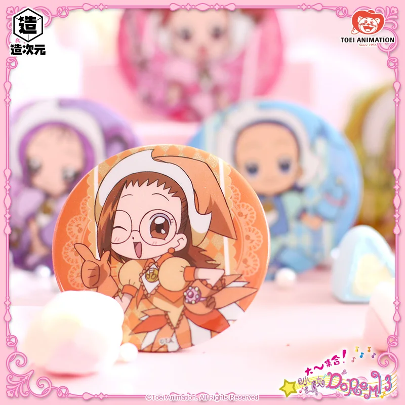 Doremi Asuka Momoko Figure Badge Brooch Pendant Ornament Accessories Children Present 1pcs