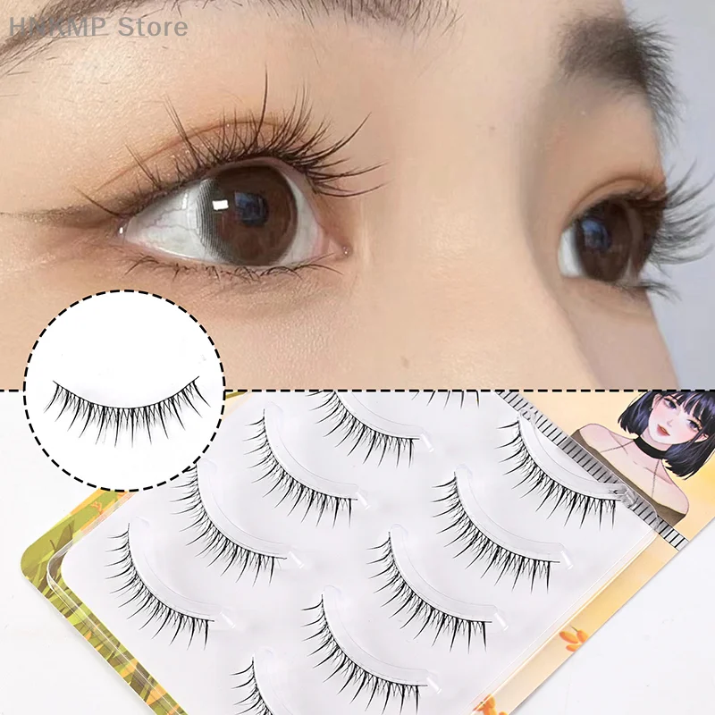 Натуральные накладные ресницы с рисунком ребенка рожденная мать демон кусок