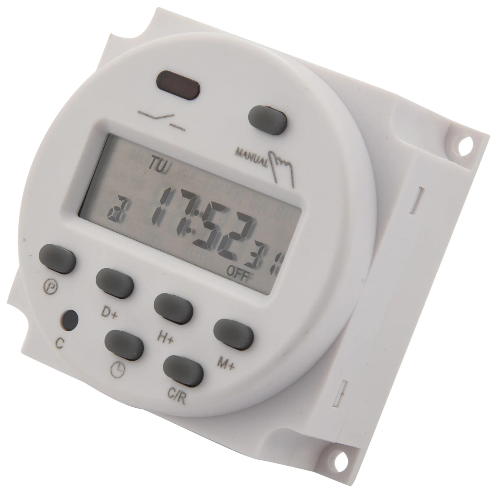 

DC 12V Digital LCD Power Programmable Timer Time Switch Relay 16A