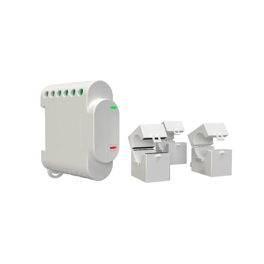 

Shelly 3EM Smart Bedroom WiFi Electronic Intelligent Switch Control 3 Channels Up To 12A Each High-Efficiency Smart Relay Switch