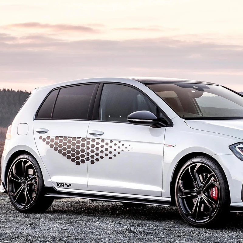 

Наклейки для Volkswagen Vw Golf 7 7,5 Mk7 TCR, внешние аксессуары, автозапчасти