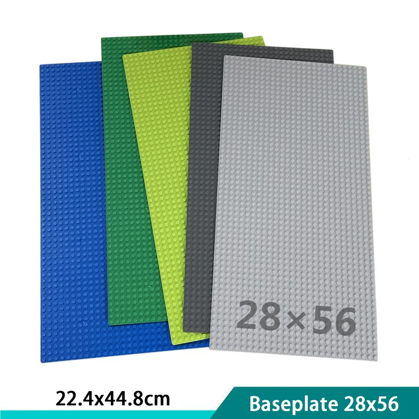 Пластина-основание Aquaryta классическая, базовая пластина из АБС-пластика, маленький размер, для детских игрушек, 28 х56 точек, 4/2/1 шт.