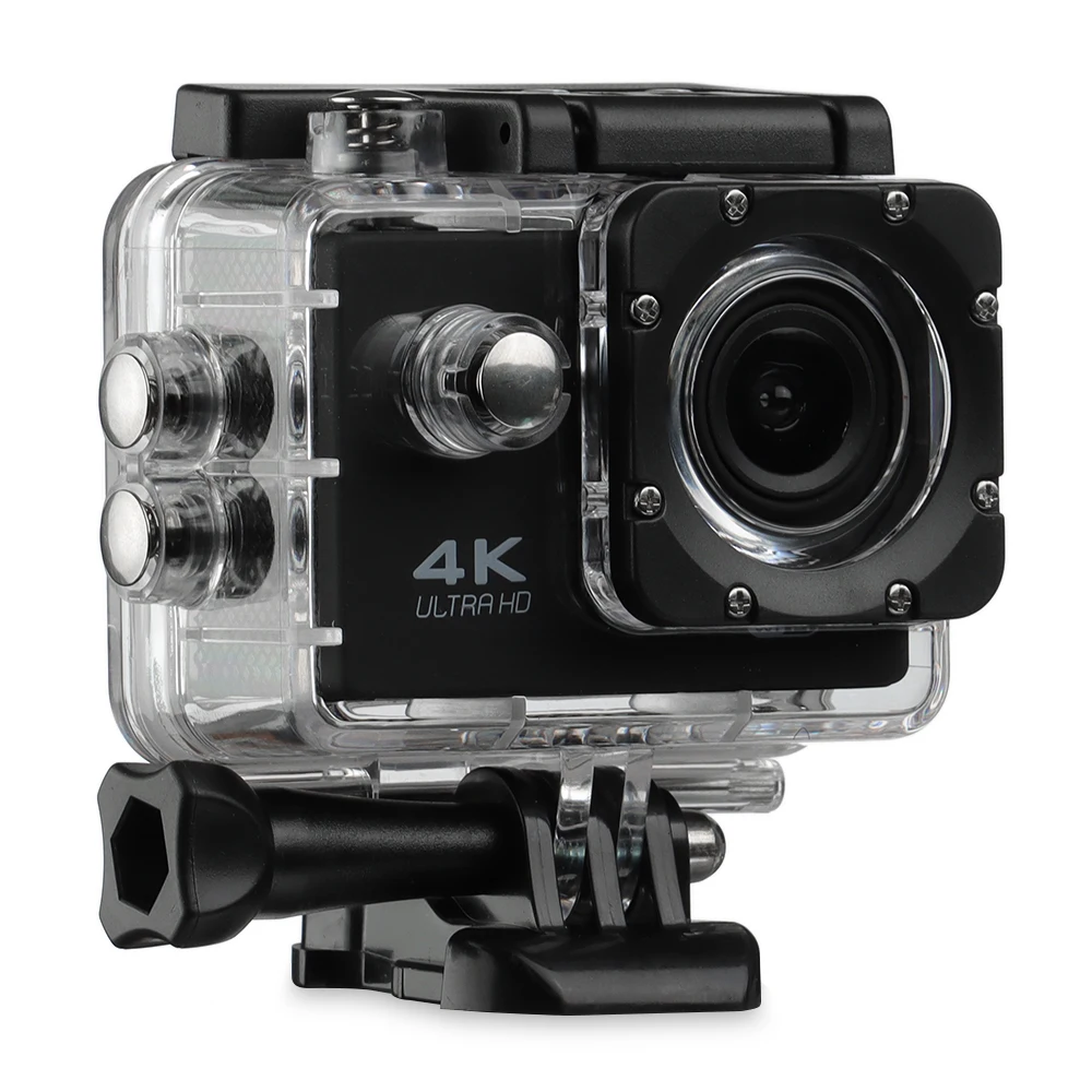 

Многофункциональная профессиональная Экшн-камера Ultra 4K 1080P с Wi-Fi, Спортивная видеокамера DV, Водонепроницаемая мини-камера для подводной съе...