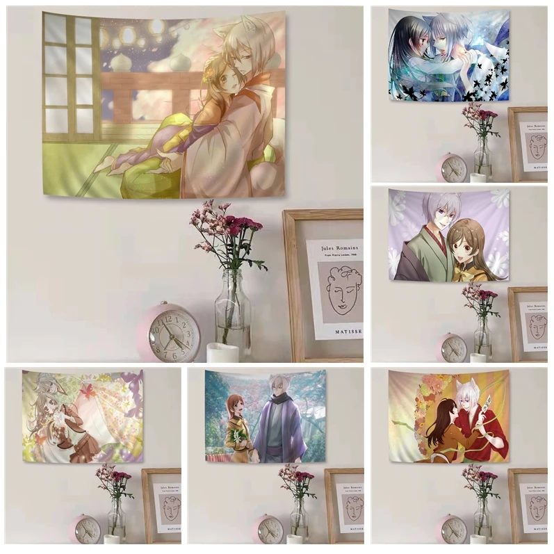 

Kamisama Hajimemashita Anime Tapestry Cheap Hippie Wall Hanging Bohemian Wall Tapestries Mandala Decor Blanket