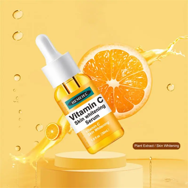 

Vitamin C Whitening Face Serum Brightening Moisturizing Anti Aging Remove Wrinkle Dark Spots Hyaluronic Acid Facial Skin Care