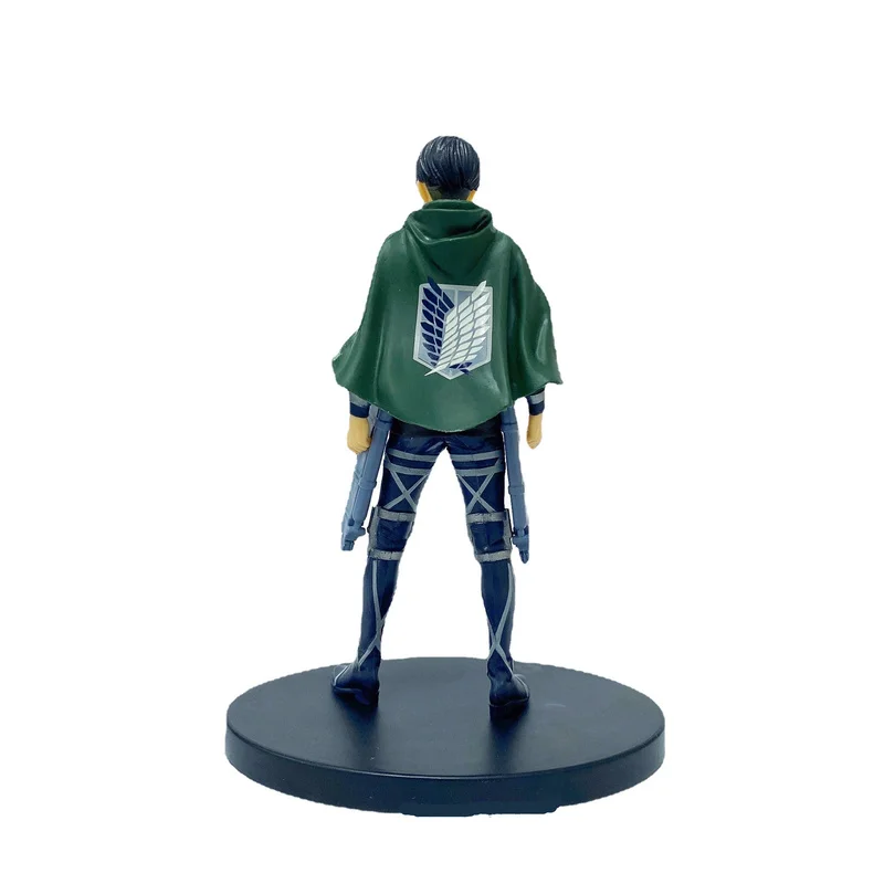 New Levi Figure Anime Attack on Titan Model Toy Ackerman Figurine Rivaille PVC Action Figures Gifts for Boys |