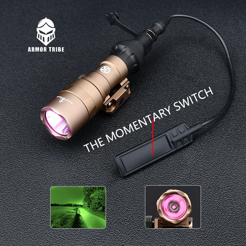 Tactical Surefir M300 M300C Infrared IR WADSN Flashlight Weapon Light Night Vision Instrument Light Hunting Airsoft Accessories