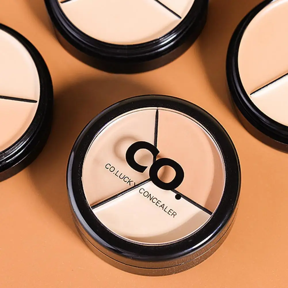 

5g/Set Concealer Kit Practical Face Invisible Pores Concealer Treatment Long Lasting Compact Beauty Concealer Cream