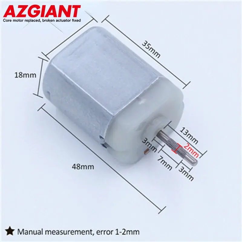 

FC-280 Car Door Lock Actuator Repair Motor 12V DC 20150rpm gas tank fuel cap lid lock flap motor for Renault Grand Scenic