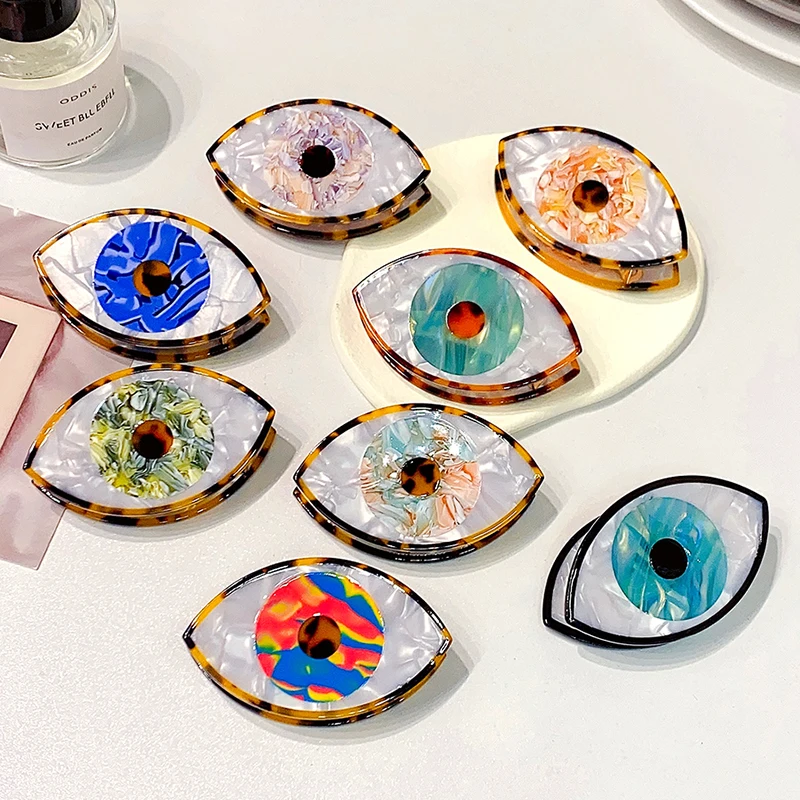 

Devil's Eye High-Grade Acetate Hair Claw For Women Hair Decorate Novelty Hair Accessories Back Hair Claw Clip Hairpin Hair Clip