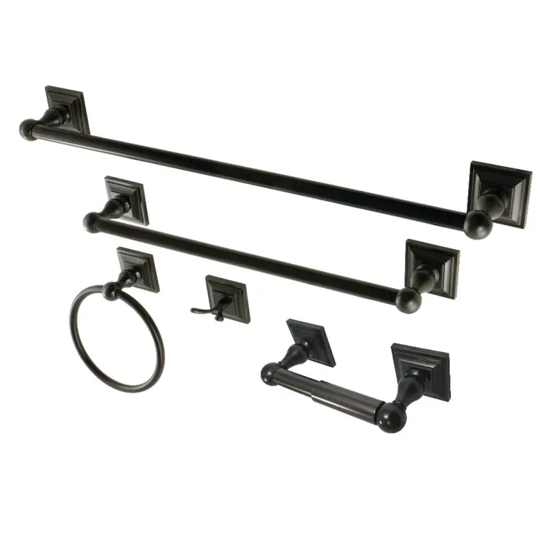 

Serano 5-Piece Bathroom Accessory Set, Oil Rubbed Bronze