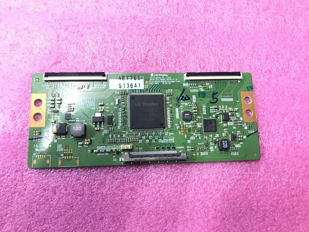 

For LG 55UH6150-UB 55UH6030-UC T-con Board 6870C-0694A 6871L-5136A V16_55UHD_TM120