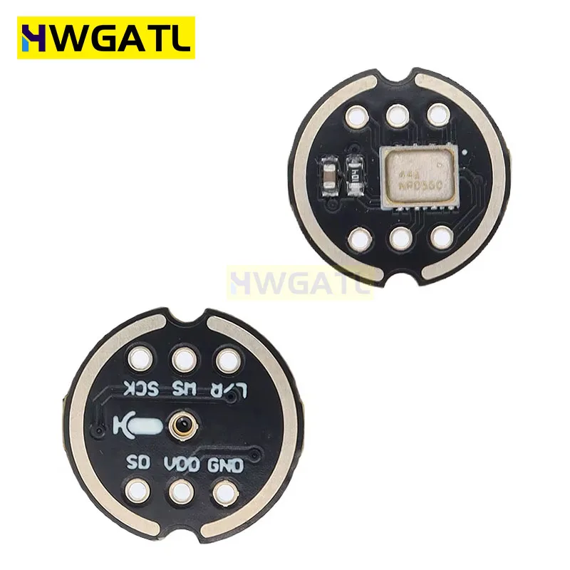Фото HWGATL 3 шт. INMP441 MEMS микрофонный модуль интерфейс I2S |   Высокоточный всенаправленный |   Совместимость с ESP32/Arduino малой мощности №5