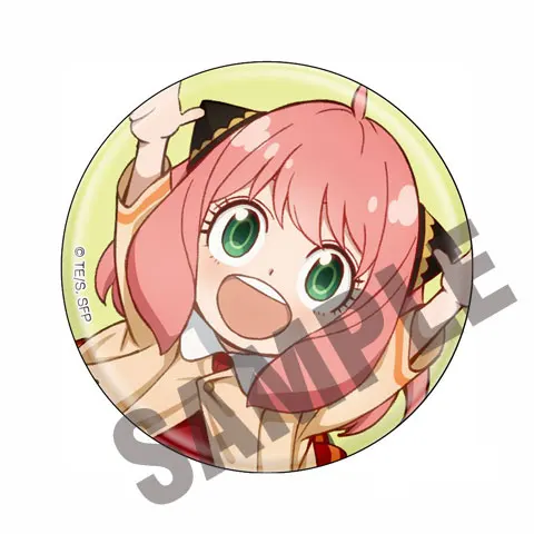 Шпионская семья Aniya милые Значки для девочек 58 мм