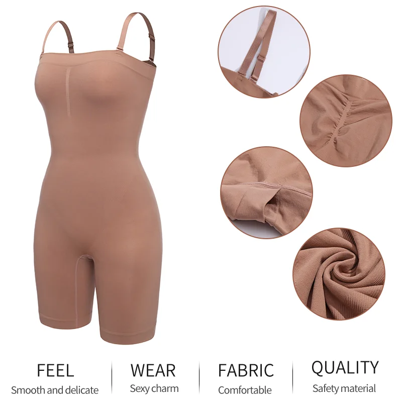Sexy Full Bodyshaper For Women Sexy Seamless Butt Lifter Bodysuits Corsets COMFREE Waist Trainer Abdomen Slimming Shaper Fajas