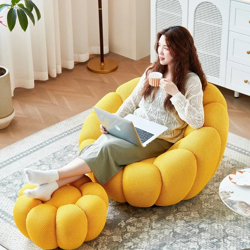 Одиночный скандинавский современный диван для гостиной дизайнерский напольный