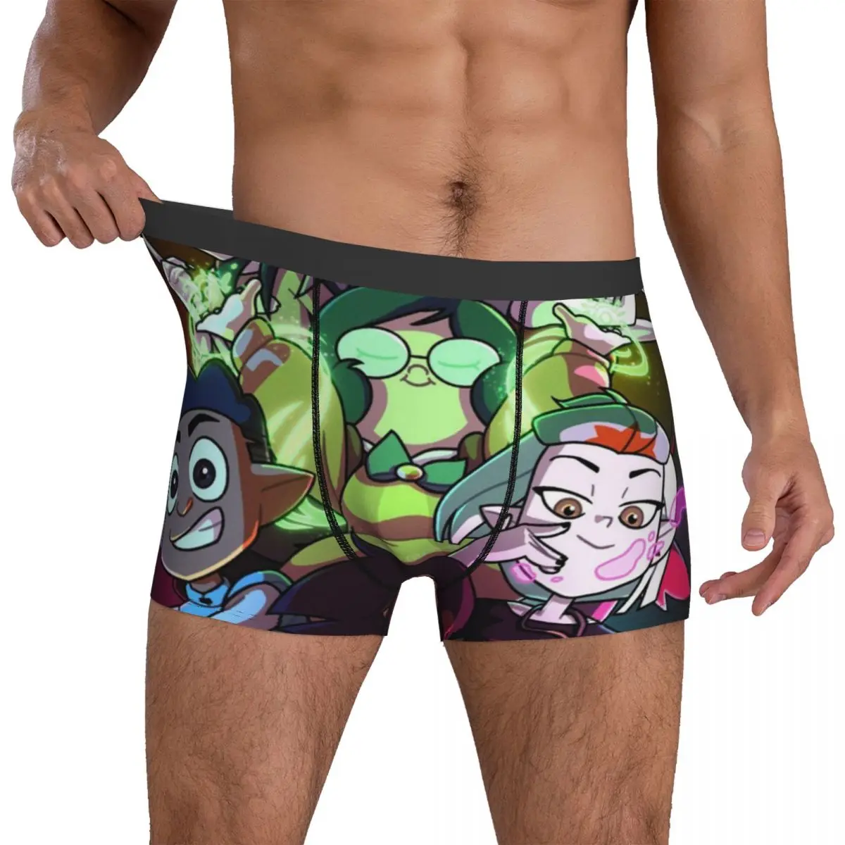 

Мужские трусы-боксеры с принтом «Сова»