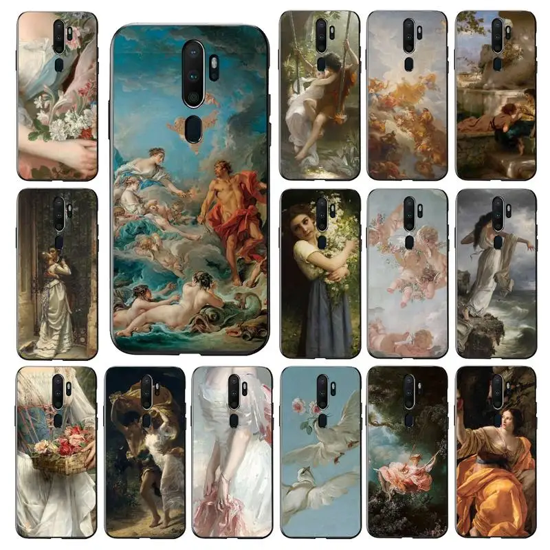 

MaiYaCa Renaissance art Painting Phone Case for Vivo Y91C Y11 17 19 17 67 81 Oppo A9 2020 Realme c3