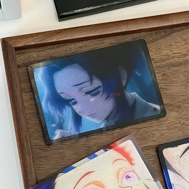 Фото Новый Demon Slayer: Kimetsu No Yaiba Аниме-игрушка Hakuji Koyuki Akaza Transforms Into Flowing Sand Card Аниме Периферия №5