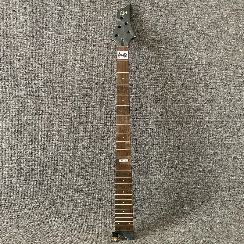 

AN498 5 String Electric Bass Guitar Neck Genuine and Original ESP LTD B-15 Right Hand 24 Frets with Damages and Cracks for DIY