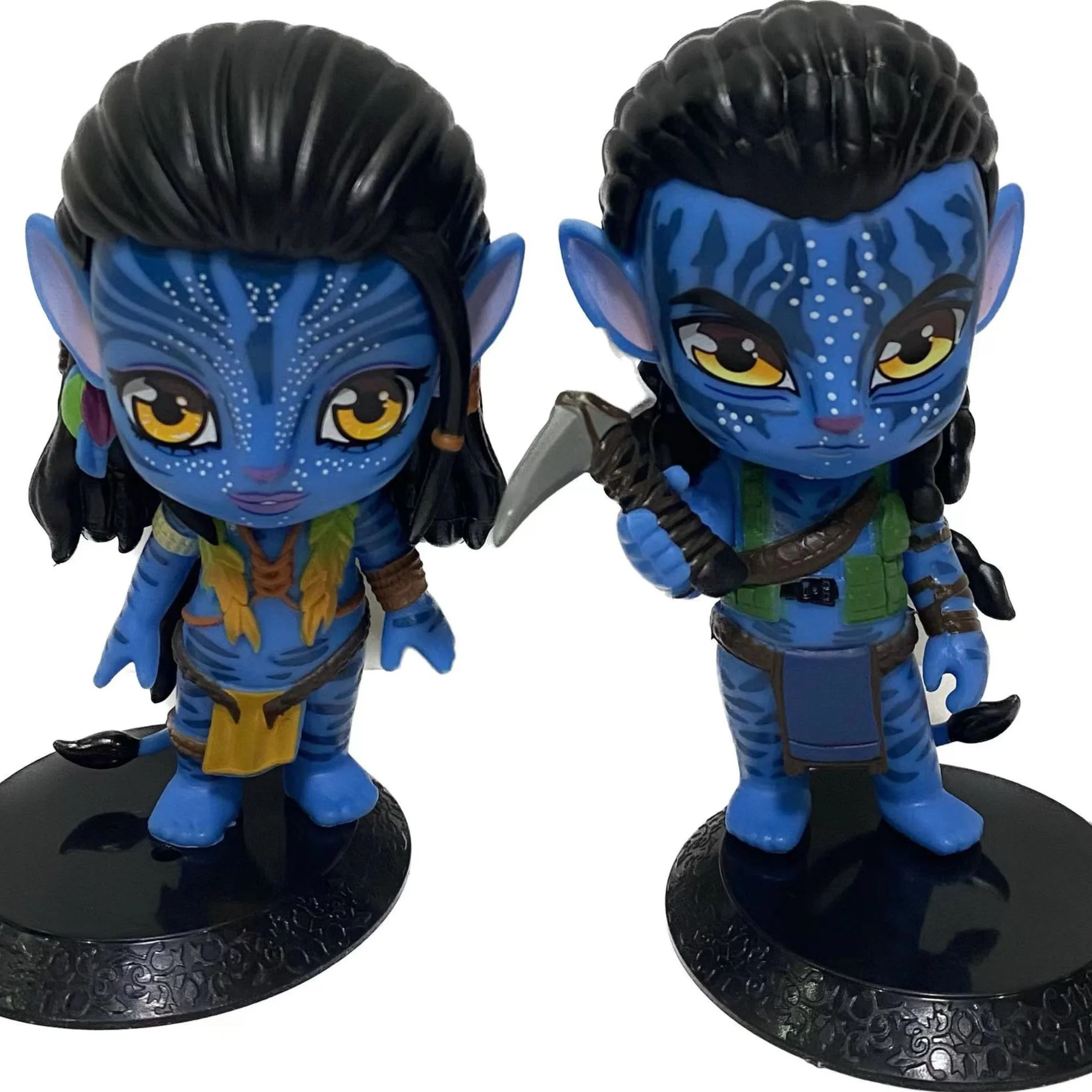 

2 mini avatar 2 water way handheld office boy children's toy gift car home cake ornament