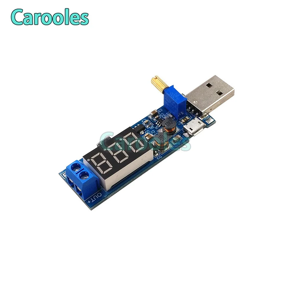 

DC-DC 5V to 3.5V 12V Digital LED USB Step UP Down Power Supply Boost Buck Converter Module Adjustable Board DC 1.2V-24V DIY