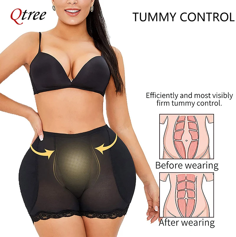 Sexy Big Ass Hip Pads Butt Enhancer Women Dress Body Shaper Control Panties Padded Panty Lifter Fake Ass Underwear Waist Trainer