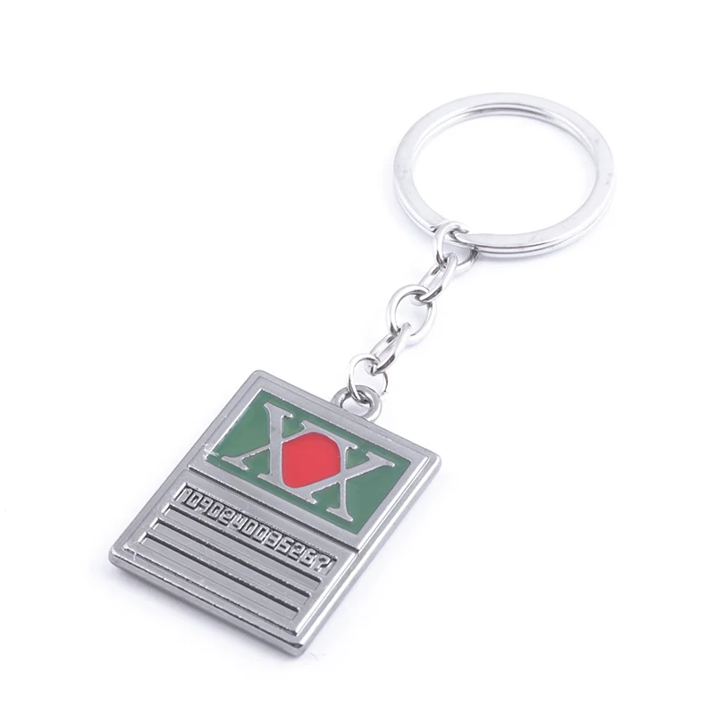 

Anime Hunter X Hunter Keychain GON FREECSS License Pendant Key Chain for Women Men Car Keyring Jewelry Accessories