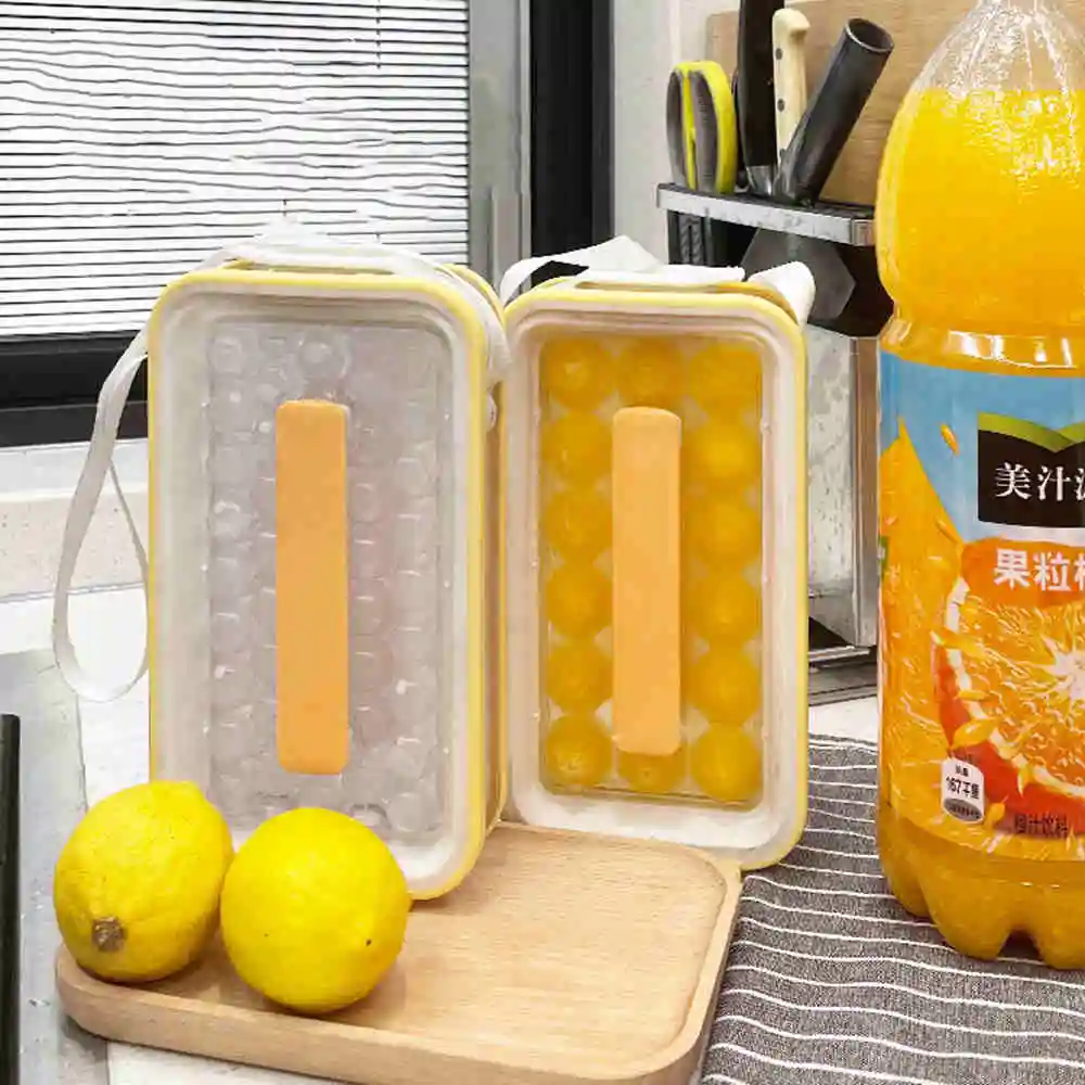 

Силиконовая большая Домашняя мини-крышка, портативная морозильная камера, многофункциональный кубический контейнер для льда, кухонная Кок...