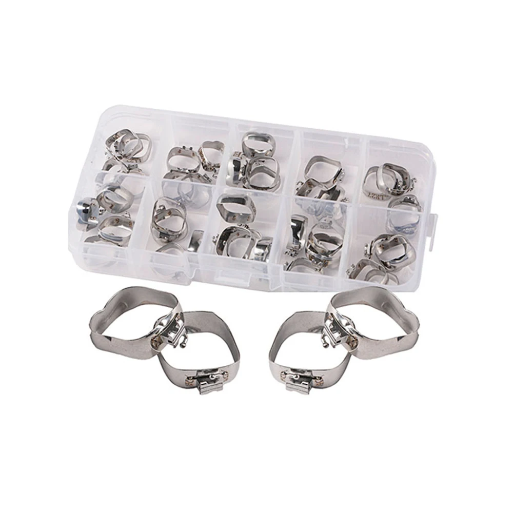 

Dental Buccal Tube Orthodontic Bicuspids Bands Prewelded with Convertible Single for 1st Molar Teeth Dentist Materials