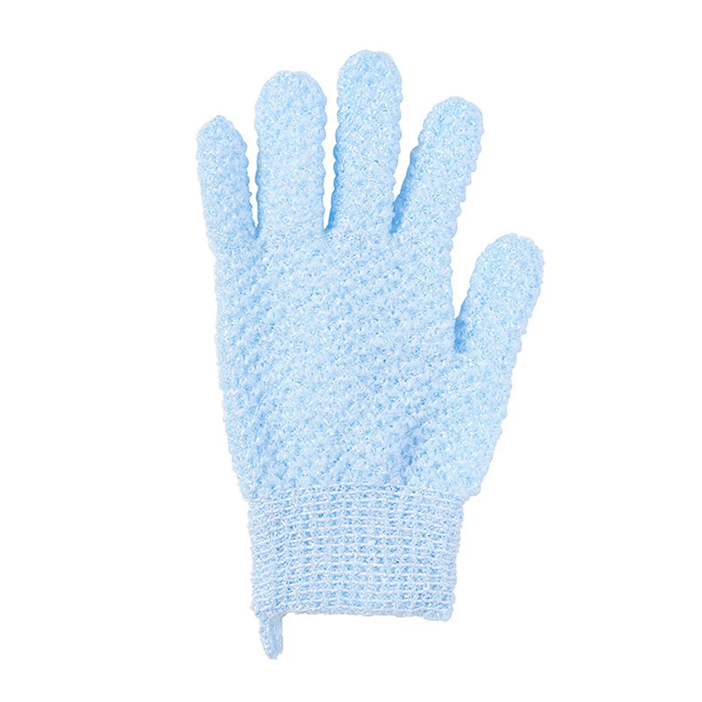 

1 Pairs Exfoliating Gloves Shower Body Brush Fingers Bath Towel Peeling Mitt Body Soft Gloves Bath Sponge Spa Shower