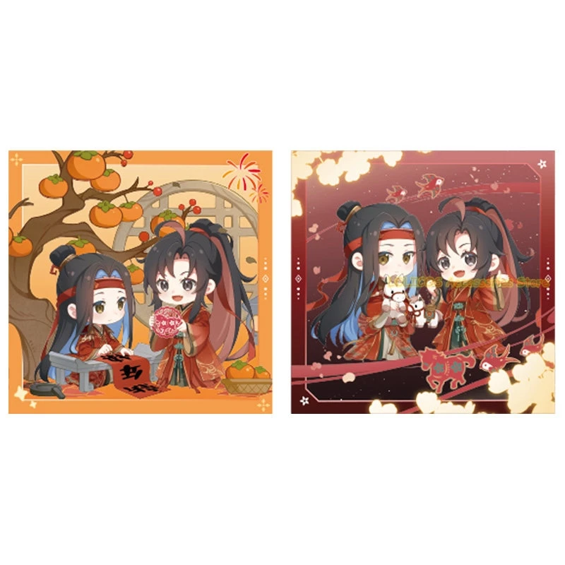 

Открытки MDZS Wei Wuxian Red Candle Shadow Series