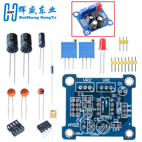 Генератор импульсов NE555 HUISHENGYUFA